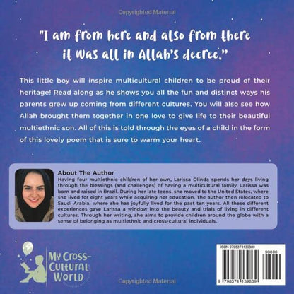From Here and There: A Story About a Mixed Family, Their Multicultural Child, and Celebrating their Rich Ethnic Heritage (Inspired by Islamic Teachings) - Sabiqounbooks